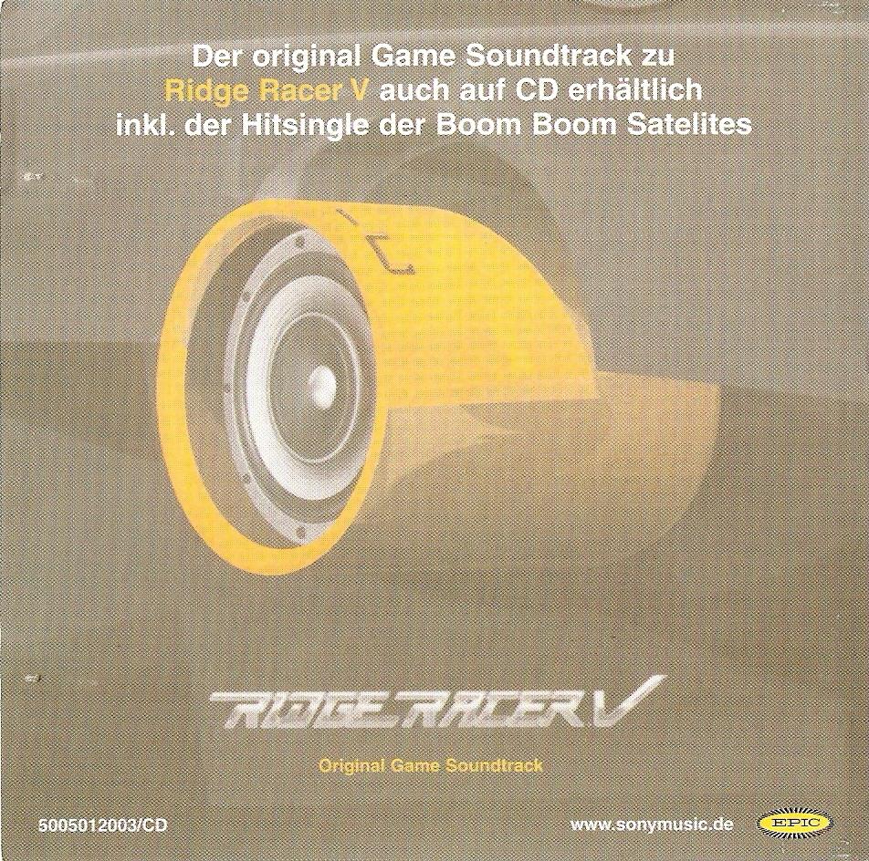 Ridge Racer V Original Game Soundtrack (2000) MP3 - Download Ridge Racer V  Original Game Soundtrack (2000) Soundtracks for FREE!